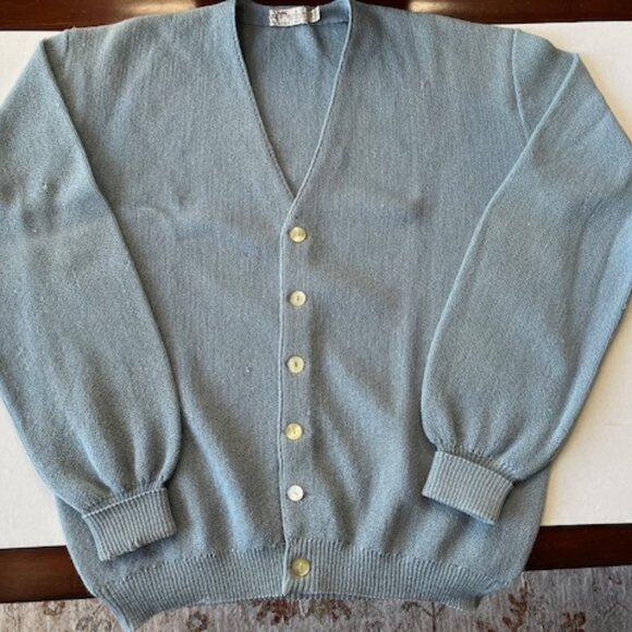 Parker of Vienna Men's Cardigan Sweater - Picture 1 of 5